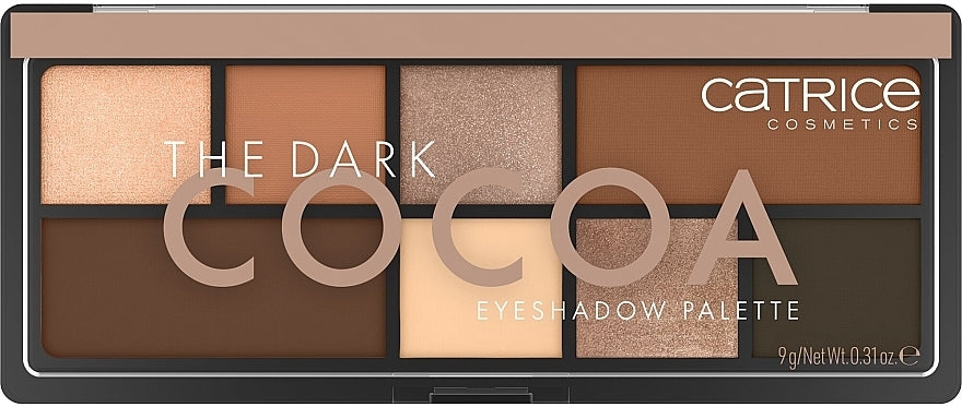 CATRICE The Dark Cocoa Eyeshadow Palette 8 sombras