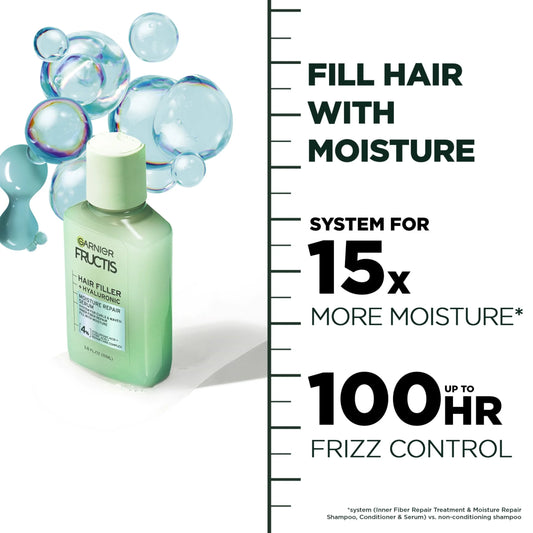 GARNIER Fructis Hair Filler + Hyaluronic Acid Moisture Repair Serum
