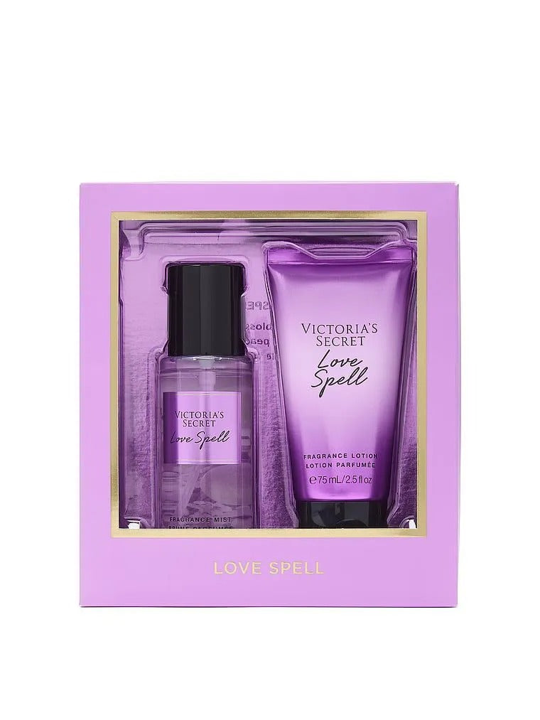 Victoria's Secret Set de Regalo de 2 Piezas Fragrance Mist Love Spell 75ml