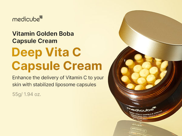MEDICUBE Deep Vita C Golden Capsule Cream 55g