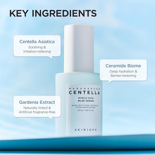 SKIN1004 Madagascar Centella Hyalu-Cica Blue Serum