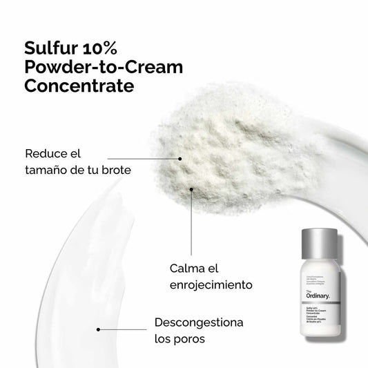 THE ORDINARY Sulfur 10% Powder-to-Cream Concentrate 5ml