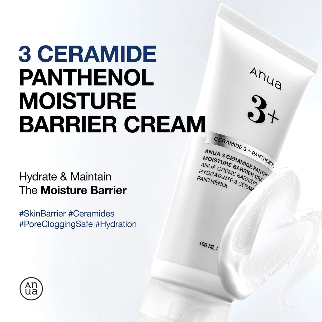 ANUA 3 Ceramide Panthenol Moisture Barrier Cream