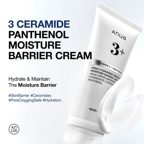 ANUA 3 Ceramide Panthenol Moisture Barrier Cream