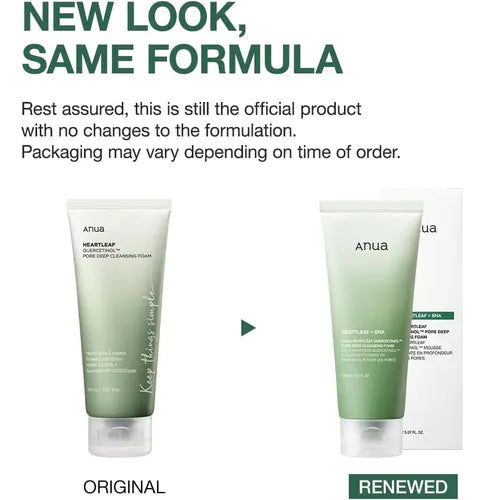 ANUA Heartleaf Quercetinol Pore Deep Cleansing Foam