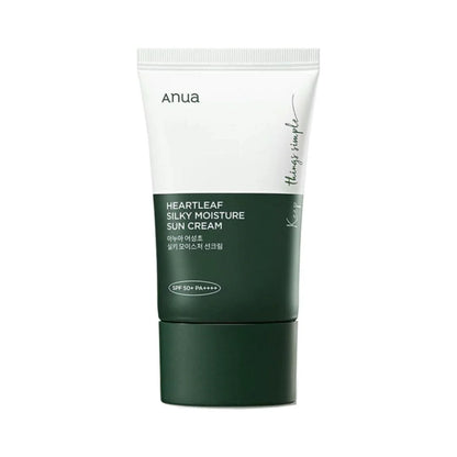 ANUA Heartleaf Silky Moisture Sun Cream SPF50+ PA++++