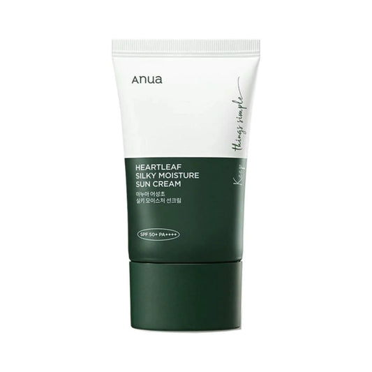 ANUA Heartleaf Silky Moisture Sun Cream SPF50+ PA++++