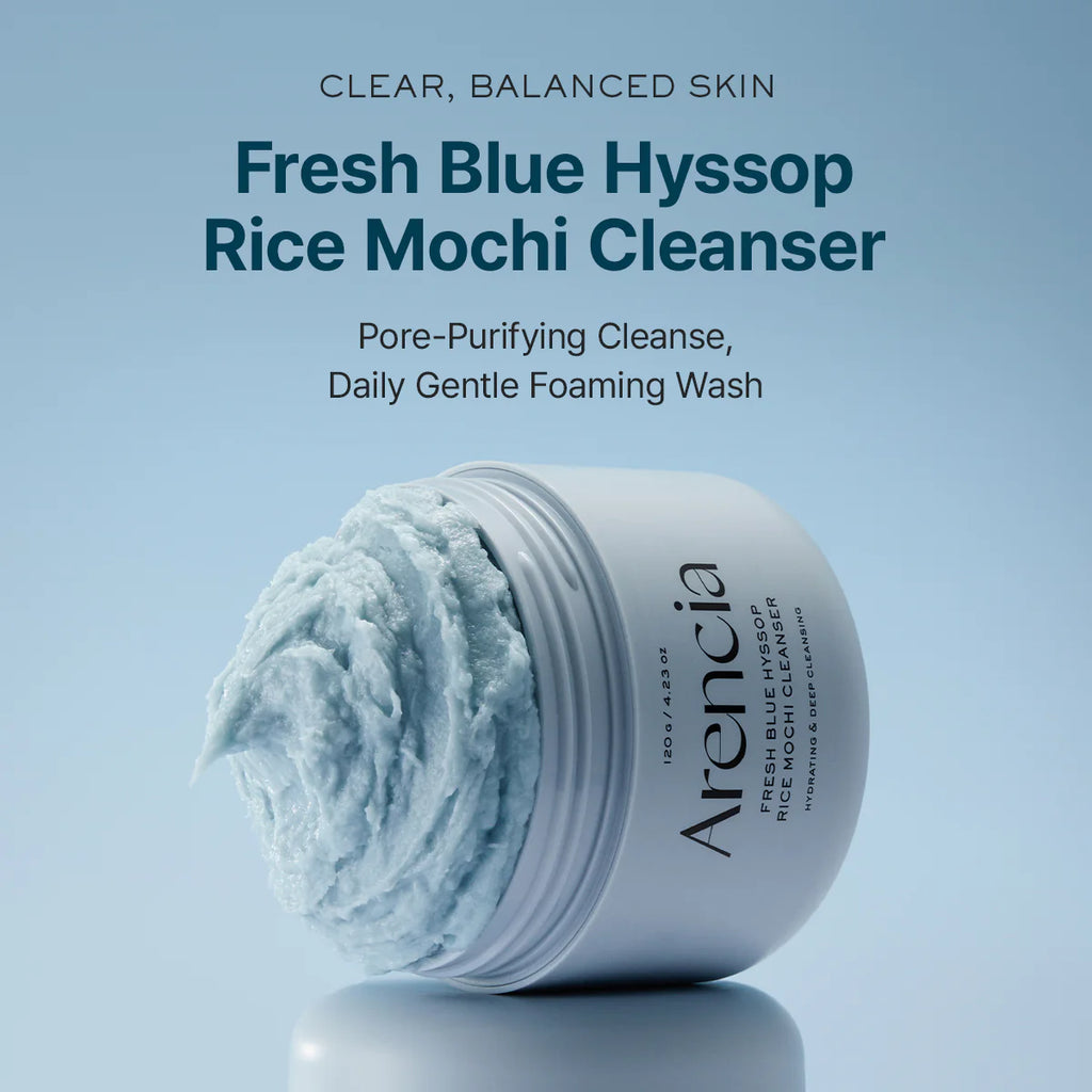 ARENCIA Blue Rice Mochi Cleanser 120g
