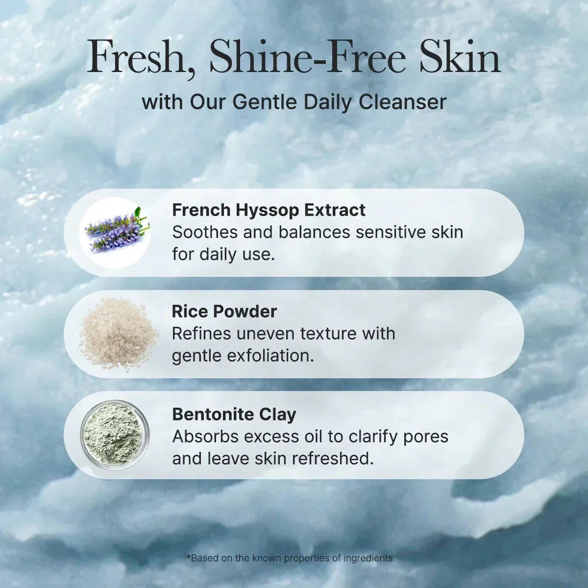 ARENCIA Blue Rice Mochi Cleanser 120g