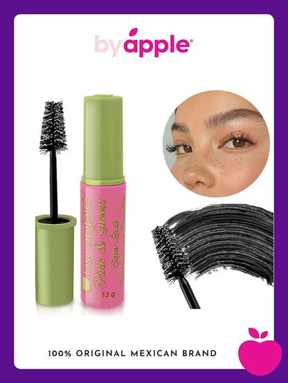 Apple Pink and Green Mascara