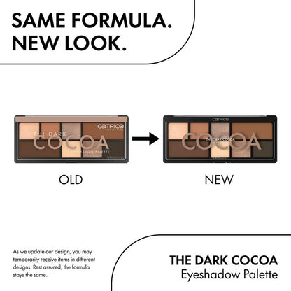 CATRICE The Dark Cocoa Eyeshadow Palette  8 sombras