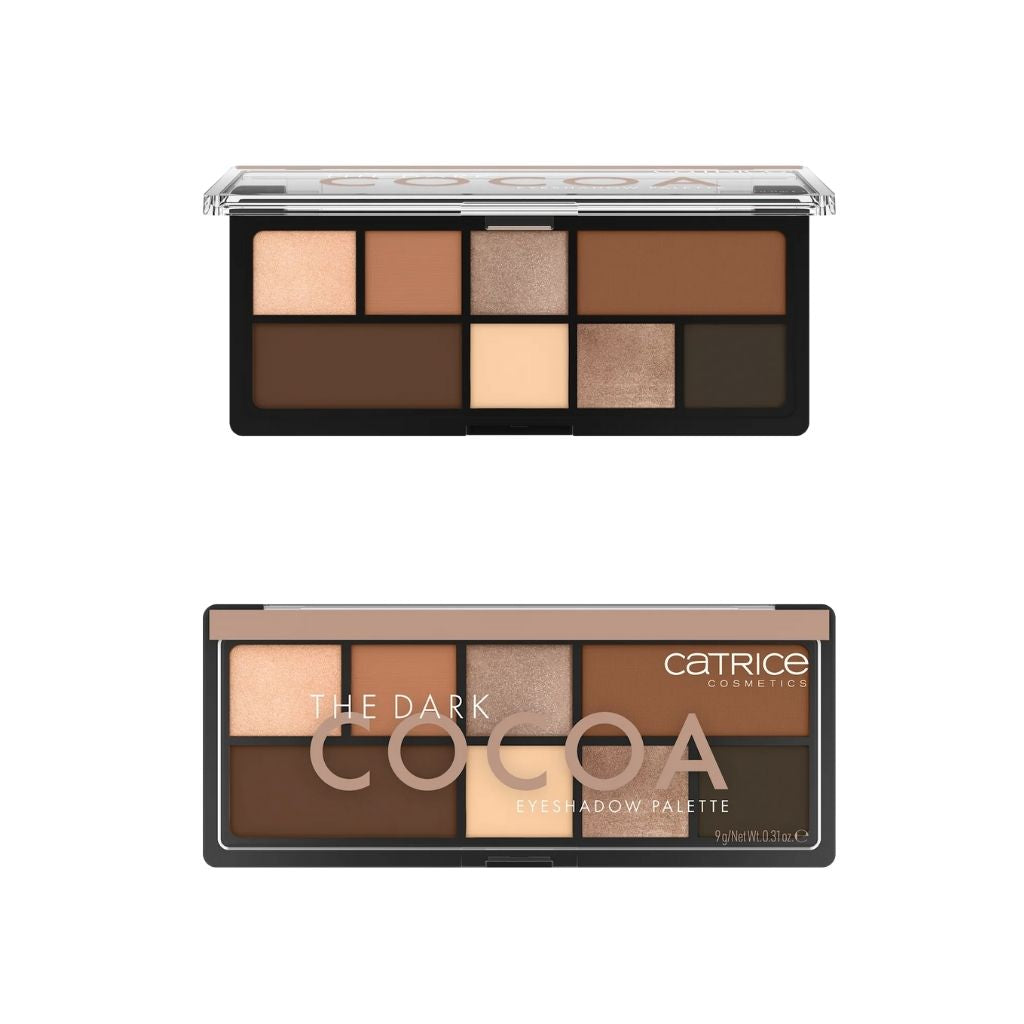 CATRICE The Dark Cocoa Eyeshadow Palette  8 sombras