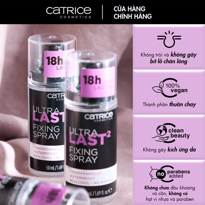 CATRICE Ultra Last2 Fixing Spray  50ml