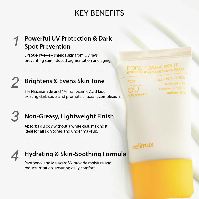 CELIMAX Dual Barrier Skin Wearable SPF50+ PA++++ (Pore+ Dark Spot)