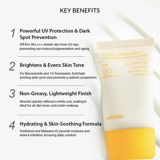 CELIMAX Dual Barrier Skin Wearable SPF50+ PA++++ (Pore+ Dark Spot)
