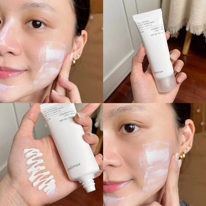 CELIMAX The Derma Oil Control Light Sunscreen SPF50+ PA++++
