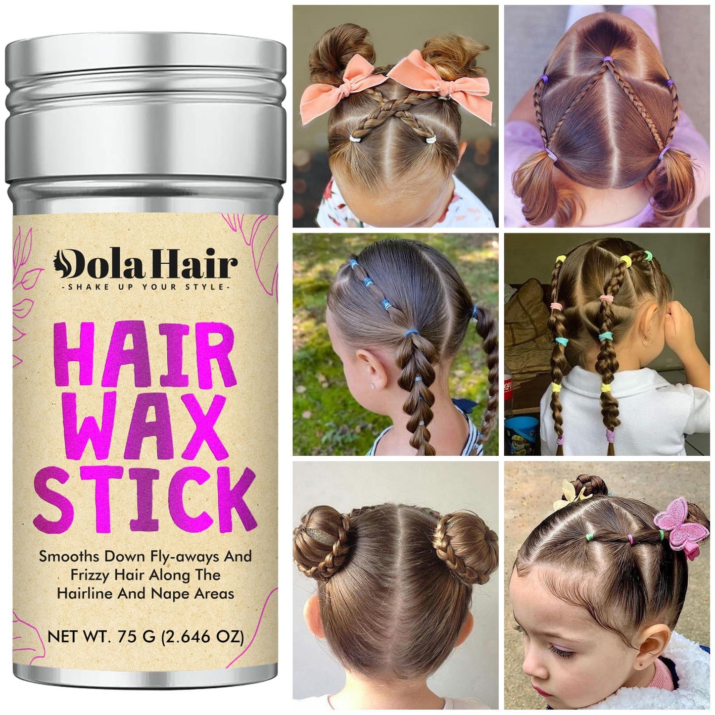 DOLAHAIR Hair Wax Stick