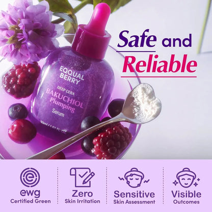 EQQUALBERRY Bakuchiol Plumping Serum  30ml