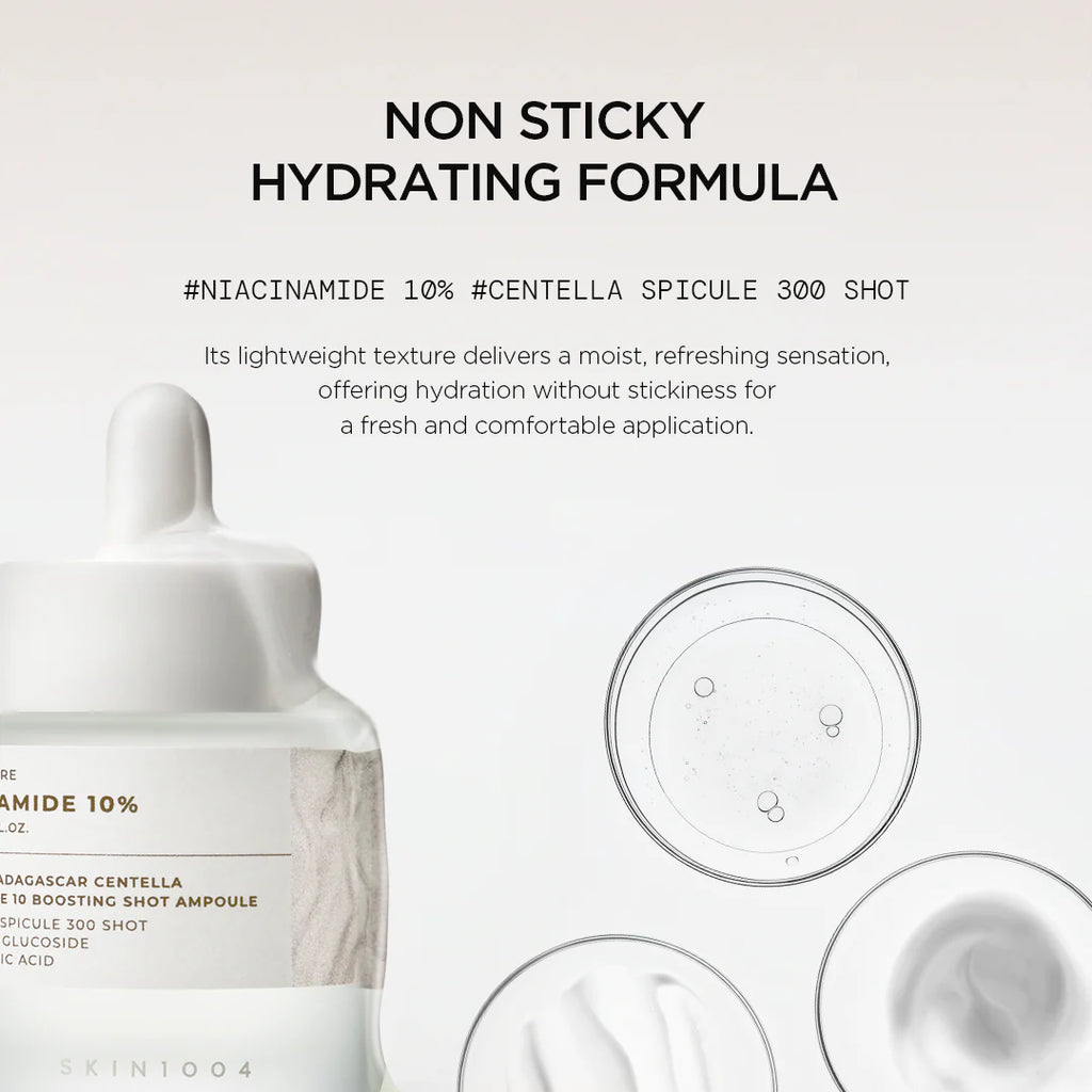 SKIN1004 Madagascar Centella Niacinamide 10% Boosting Shot Ampoule