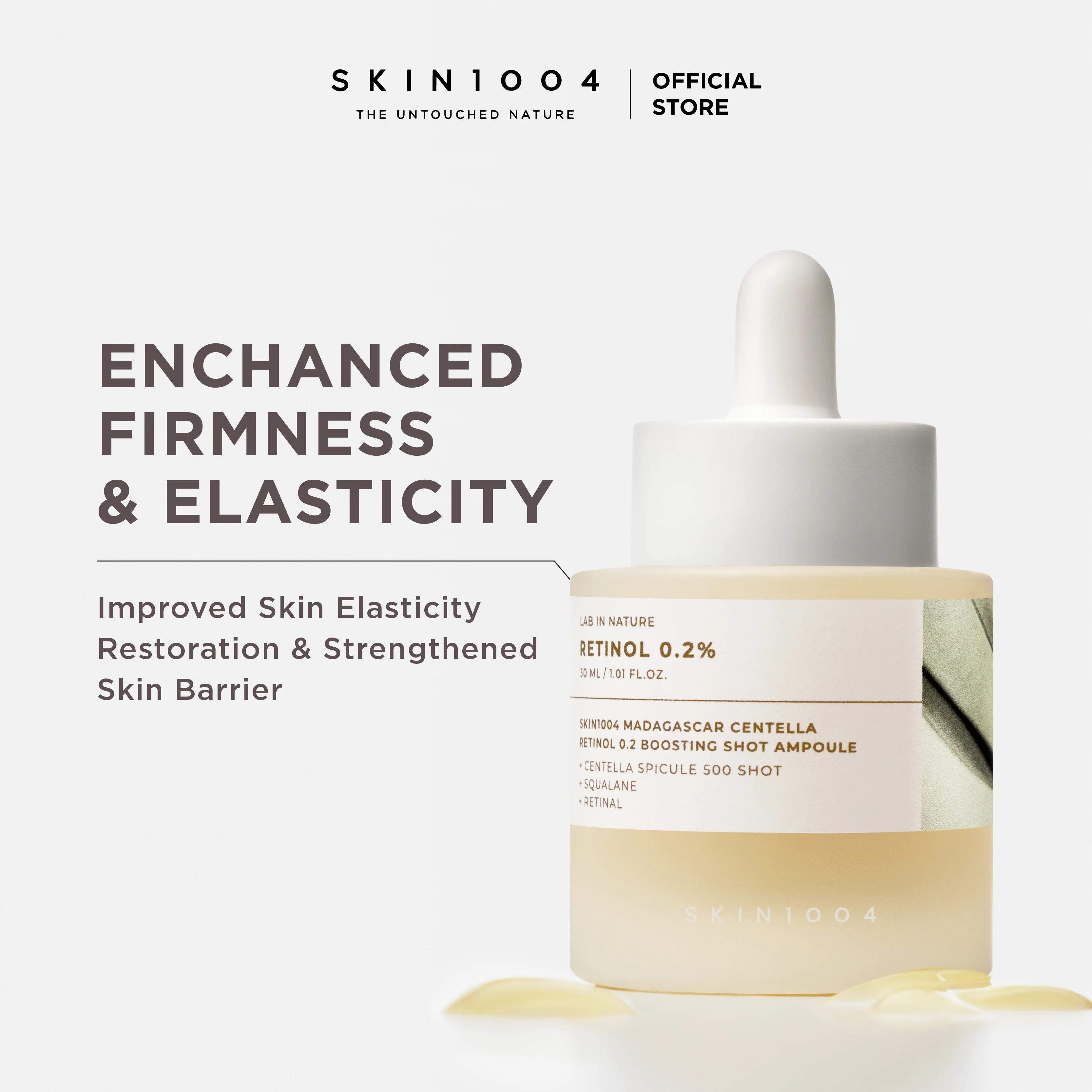 SKIN1004 Madagascar Centella Retinol 0.2% Boosting Shot Ampoule