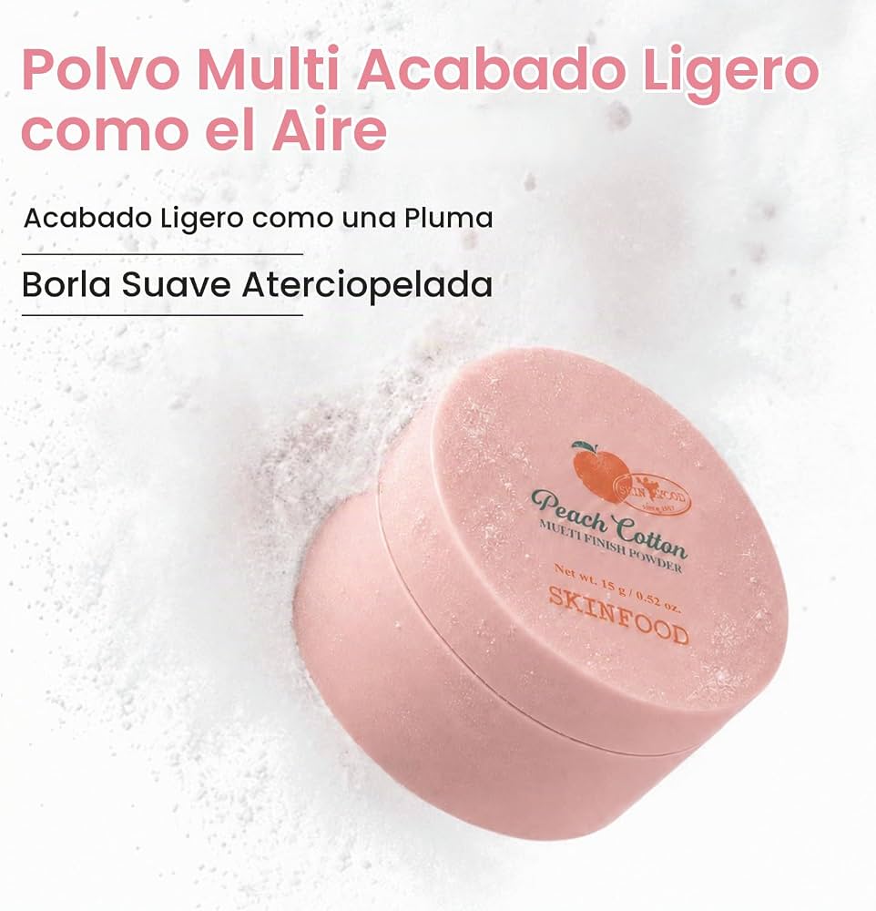 SKINFOOD Peach Cotton Multi Finish Powder 15g