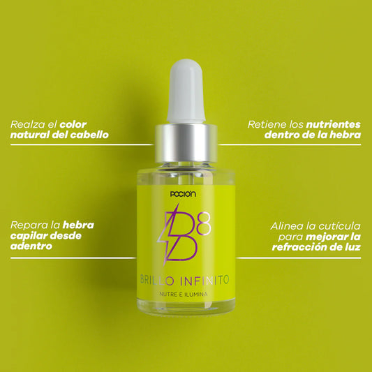 LA POCIÓN B8 Óleo Capilar Brillo Infinito  30ml