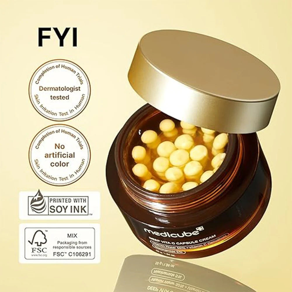 MEDICUBE Deep Vita C Golden Capsule Cream  55g