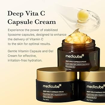 MEDICUBE Deep Vita C Golden Capsule Cream  55g