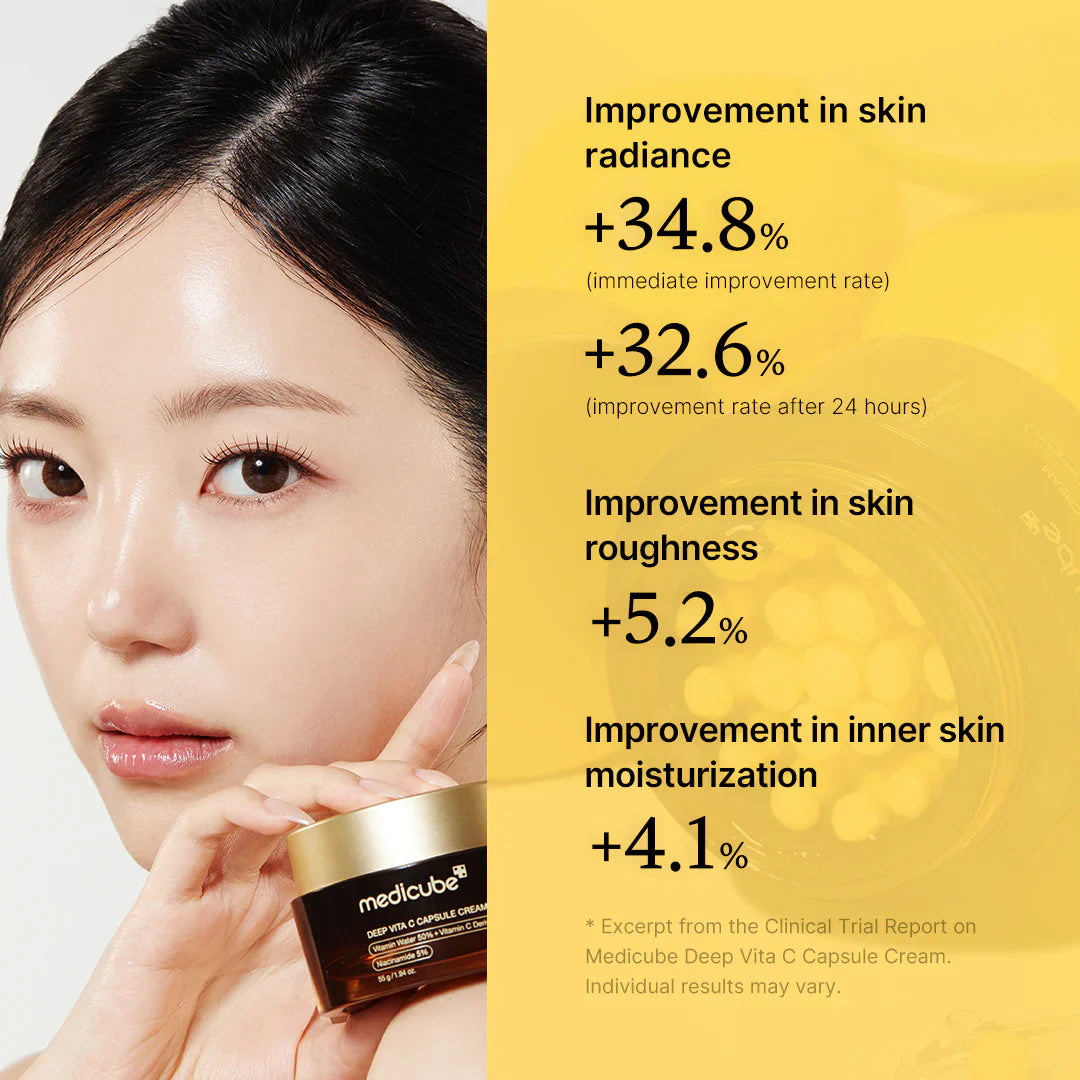 MEDICUBE Deep Vita C Golden Capsule Cream  55g