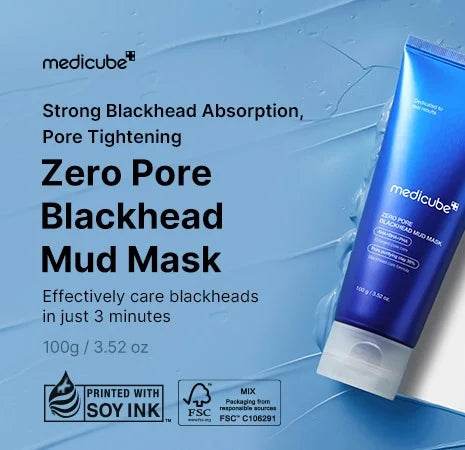 MEDICUBE Zero Pore Blackhead Mud Mask