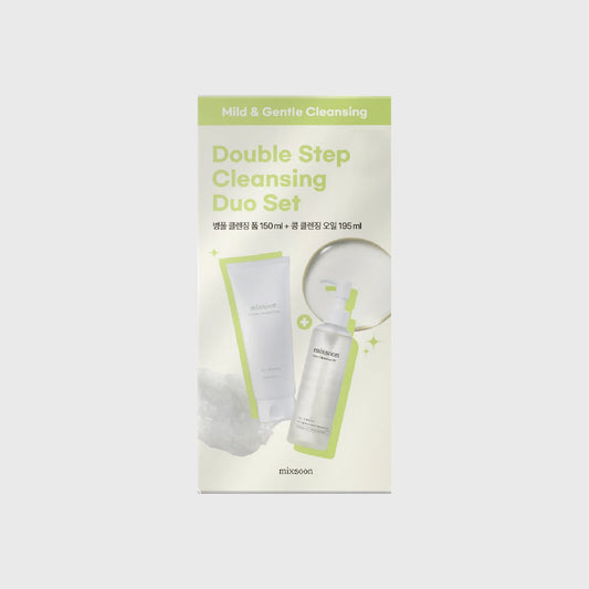 MIXSOON Bean Cleansing Oil + Centella Foam Set