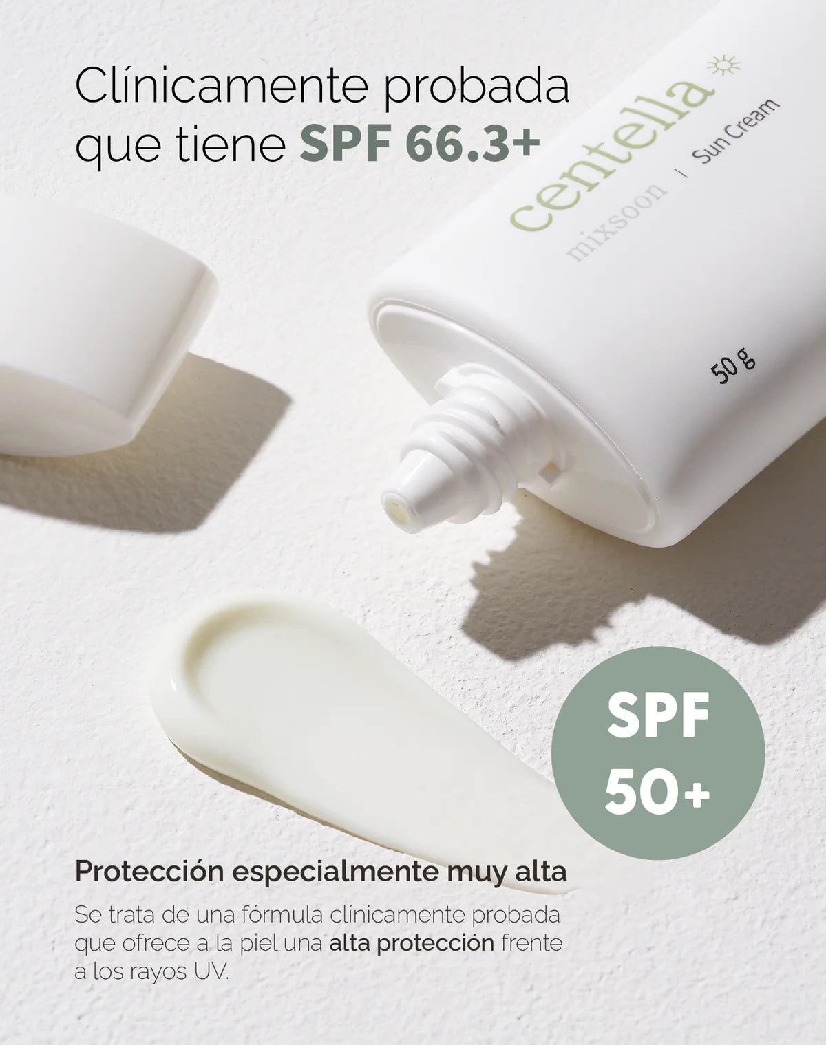 MIXSOON Centella Asiatica Sun Cream SPF50+ PA++++