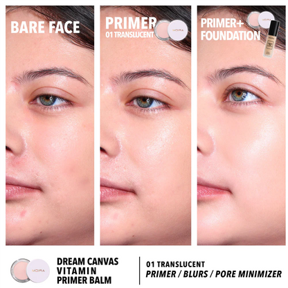 Moira Dream Canvas Vitamin Primer Balm