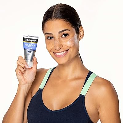 NEUTROGENA Sport Face Oil-Free Sunscreen SPF70+