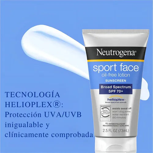 NEUTROGENA Sport Face Oil-Free Sunscreen SPF70+