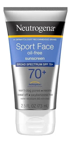 NEUTROGENA Sport Face Oil-Free Sunscreen SPF70+
