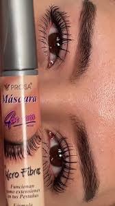 Prosa Máscara de Pestañas Micro Fibras Waterproof