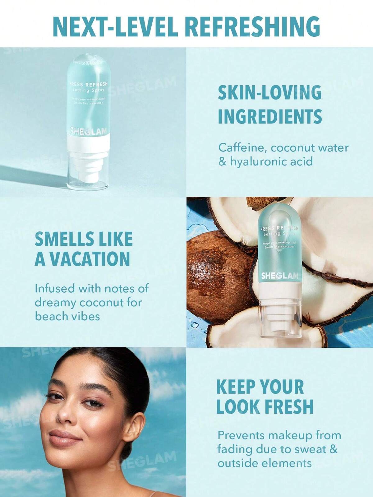 SHEGLAM Press Refresh Setting Spray