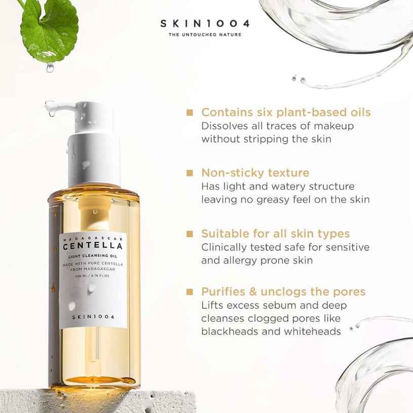 SKIN1004 Madagascar Centella Light Cleansing Oil