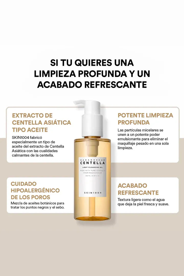 SKIN1004 Madagascar Centella Light Cleansing Oil
