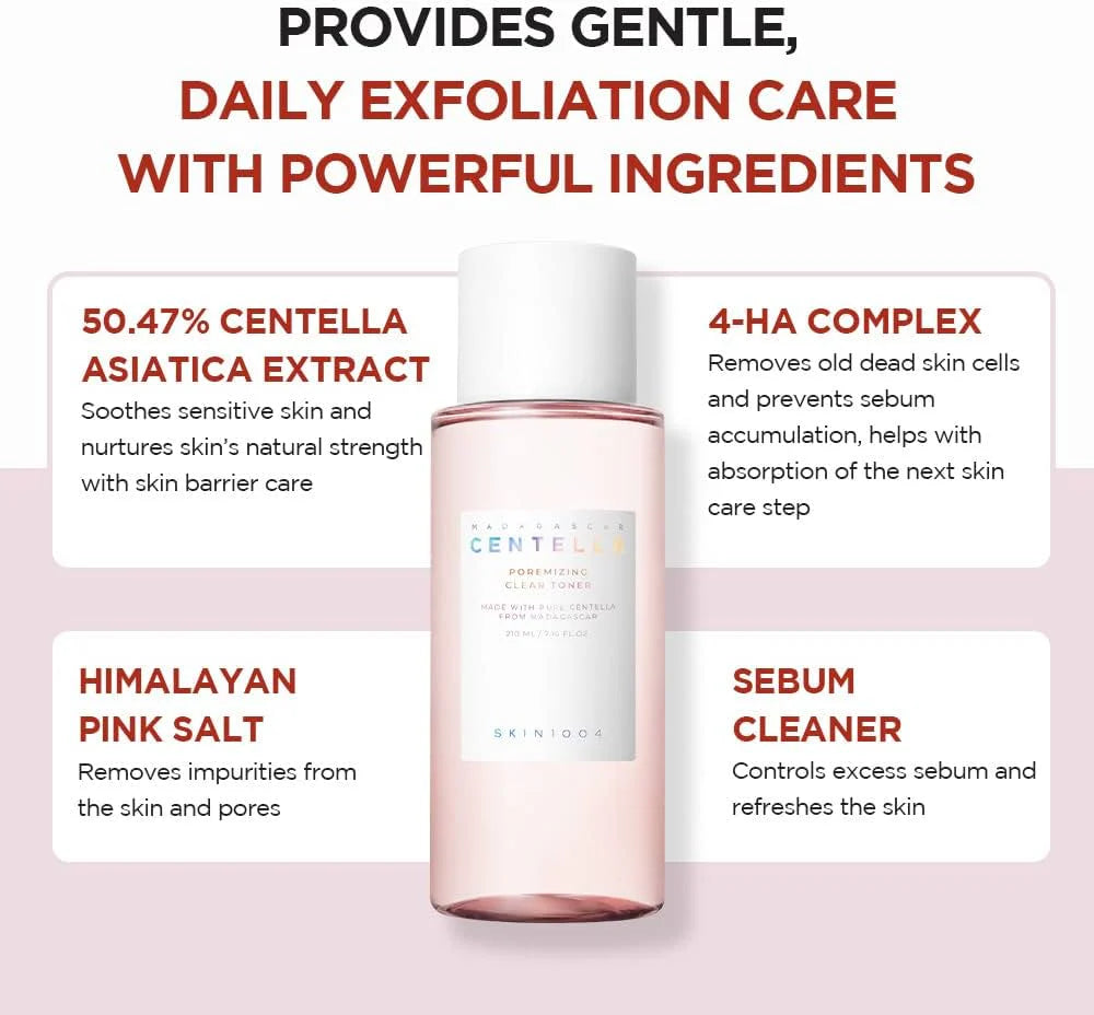 SKIN1004 Madagascar Centella Poremizing Clear Toner 210ml