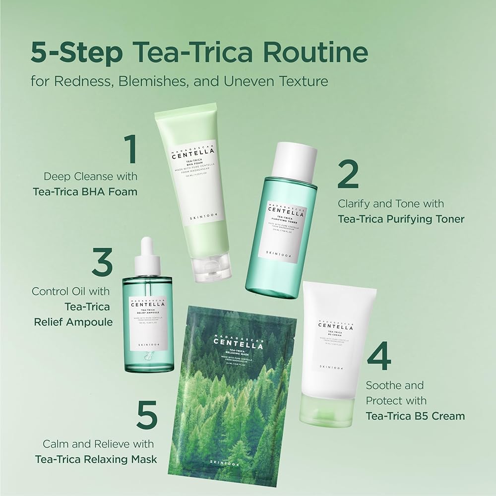SKIN1004 Madagascar Centella Tea-Trica Purifying Foam 125ml