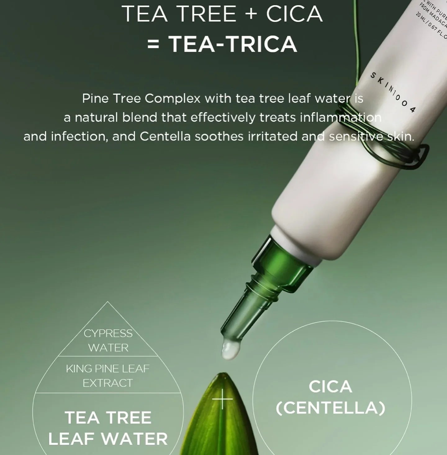SKIN1004 Madagascar Centella Tea-Trica Spot Cream