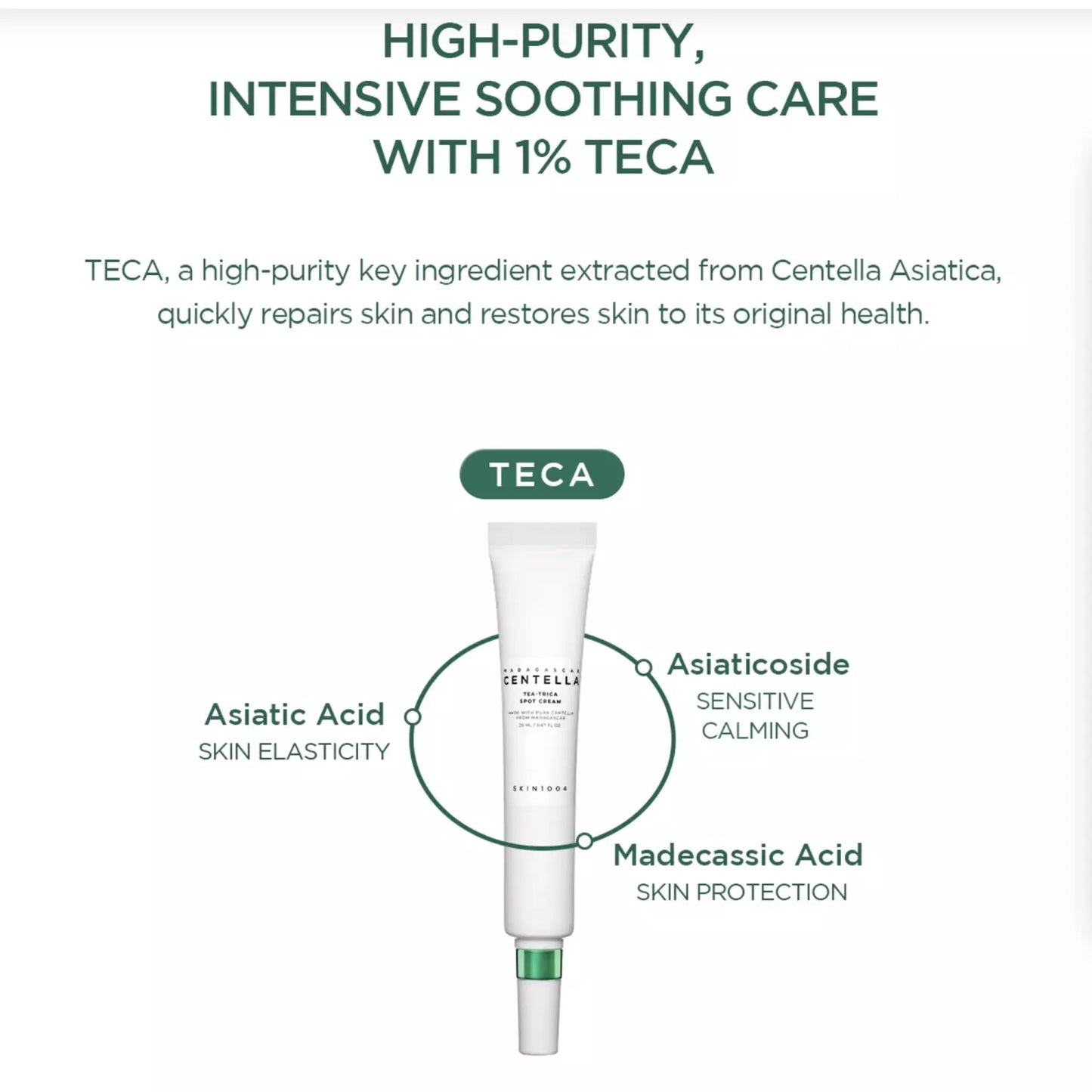 SKIN1004 Madagascar Centella Tea-Trica Spot Cream