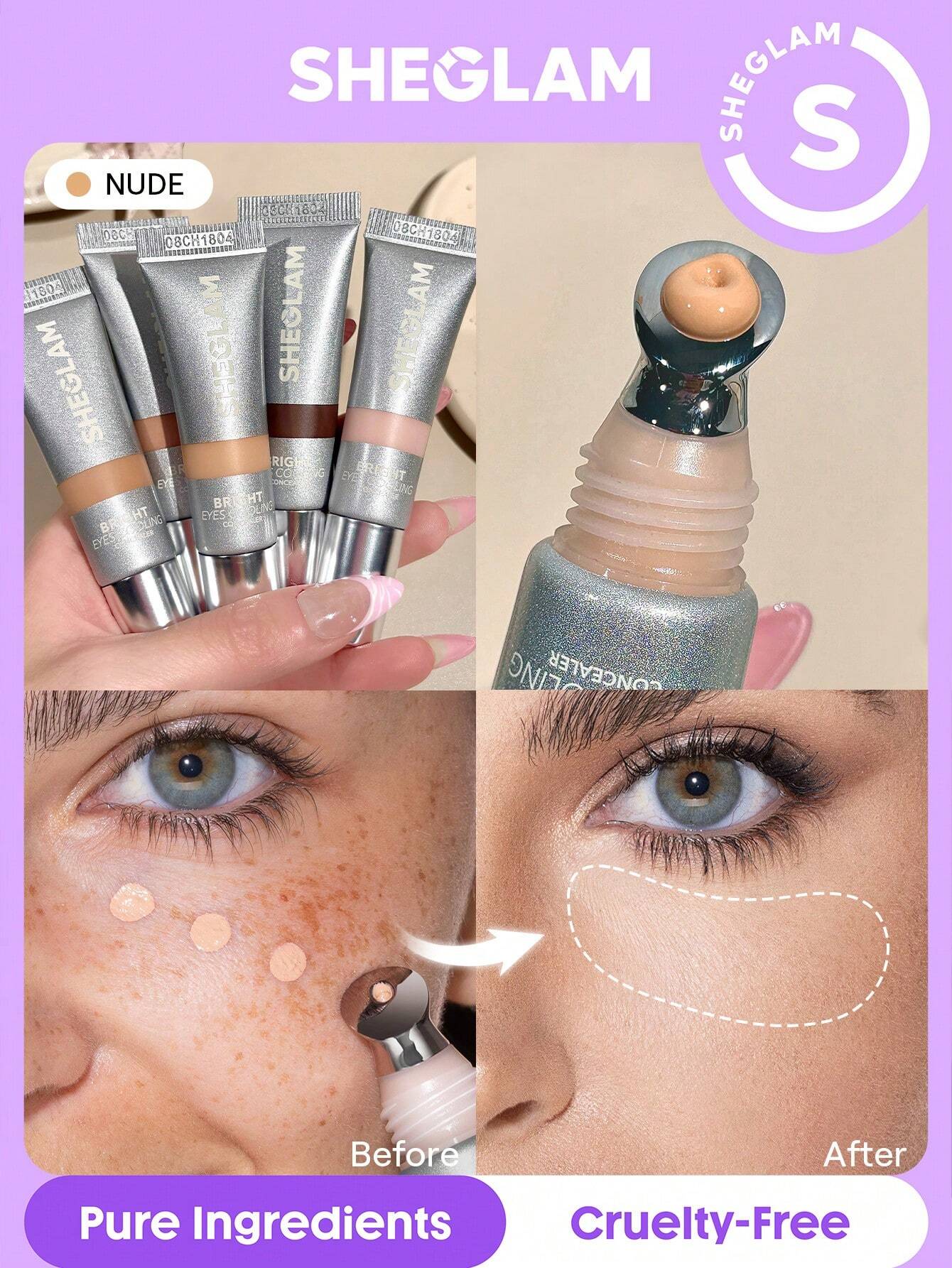 Sheglam Bright Eyes Cooling Concealer