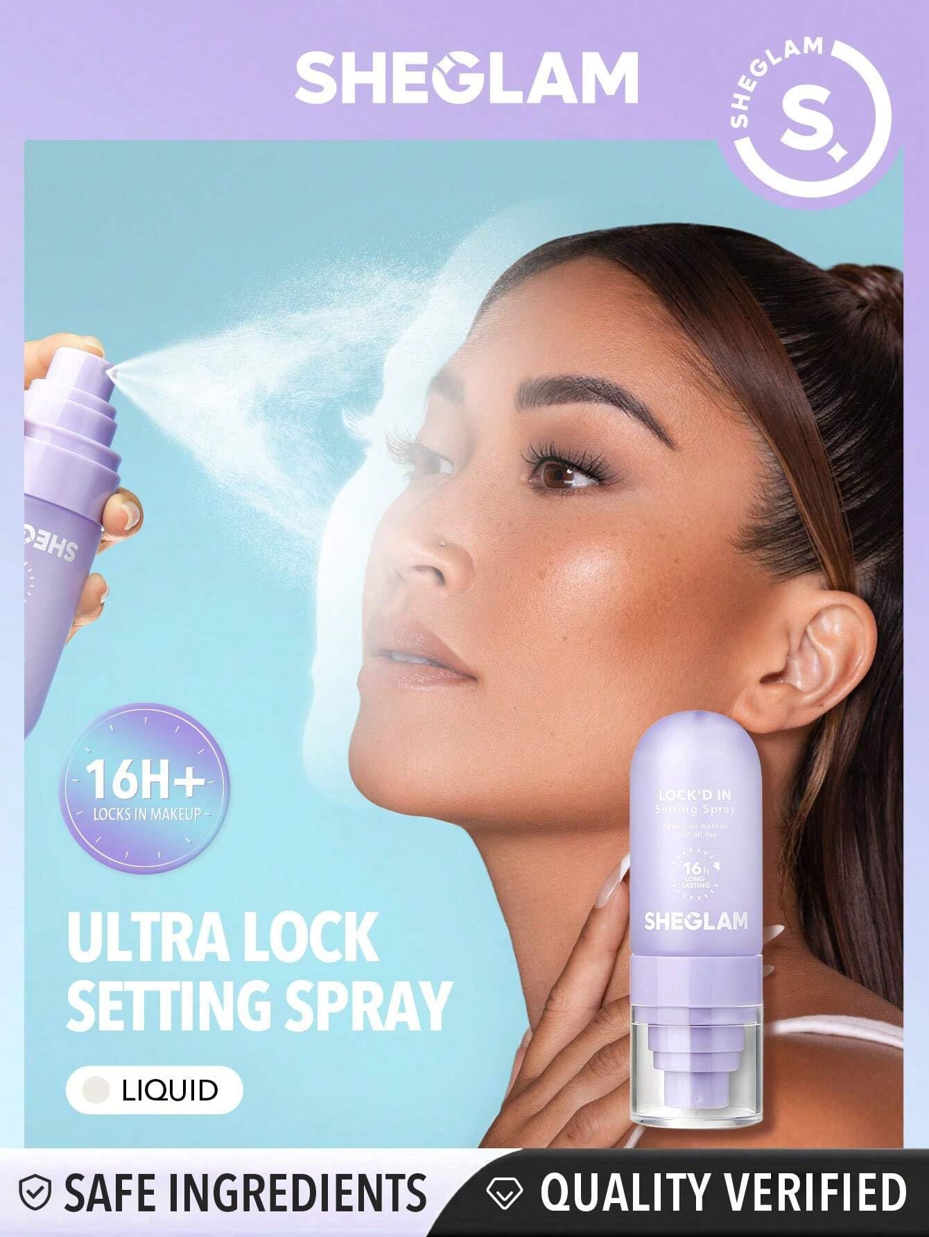 Sheglam Lock'd In Mattifying Setting Spray
