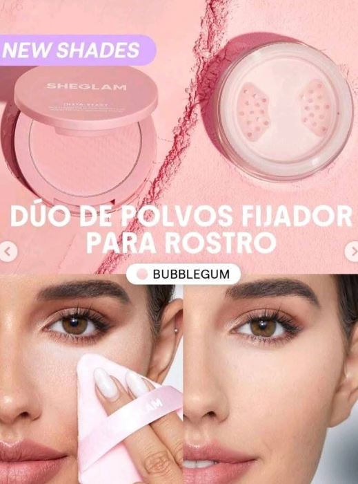 Sheglam Polvo Translúcido Bubblegum Rosa