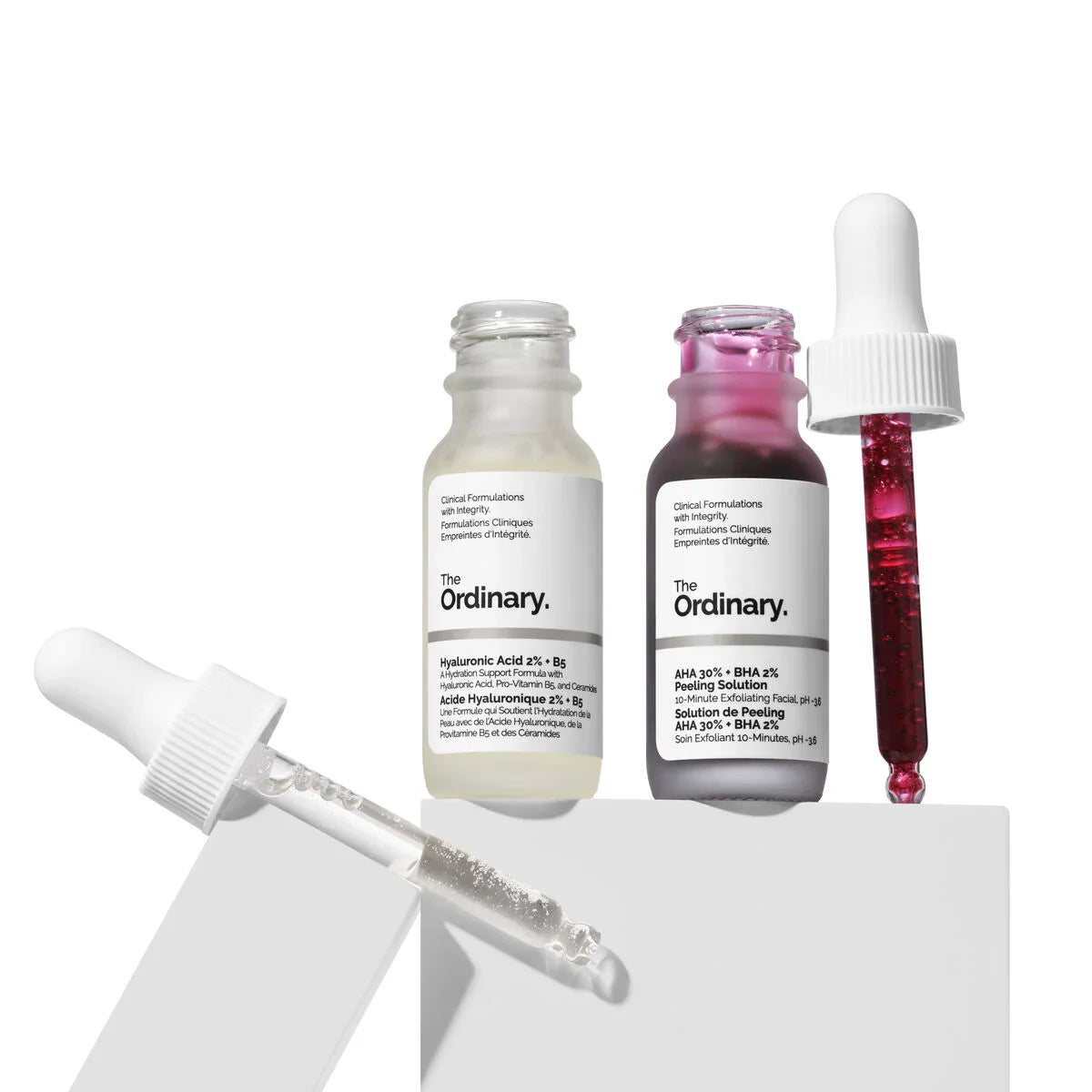THE ORDINARY Resurface & Hydrate Set (HA Serum + AHA)