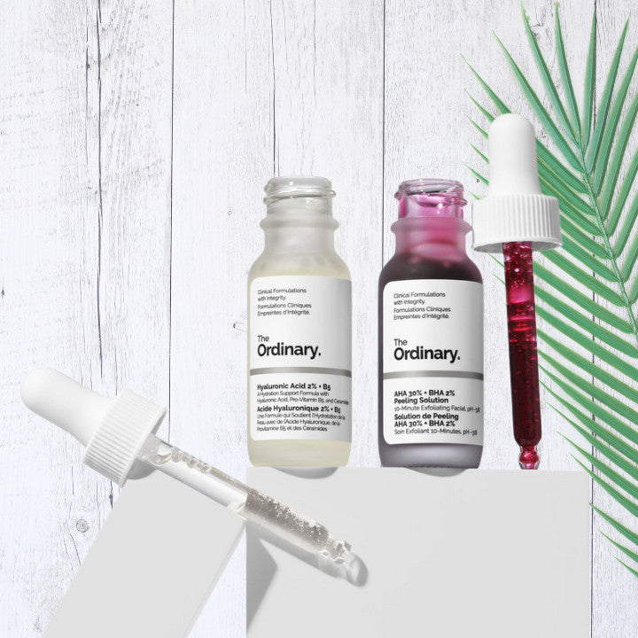 THE ORDINARY Resurface & Hydrate Set (HA Serum + AHA)