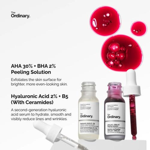 THE ORDINARY Resurface & Hydrate Set (HA Serum + AHA)